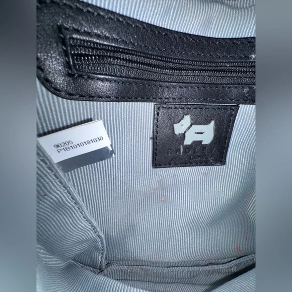 Radley London Small Black Leather Crossbody Bag - Picture 5 of 8